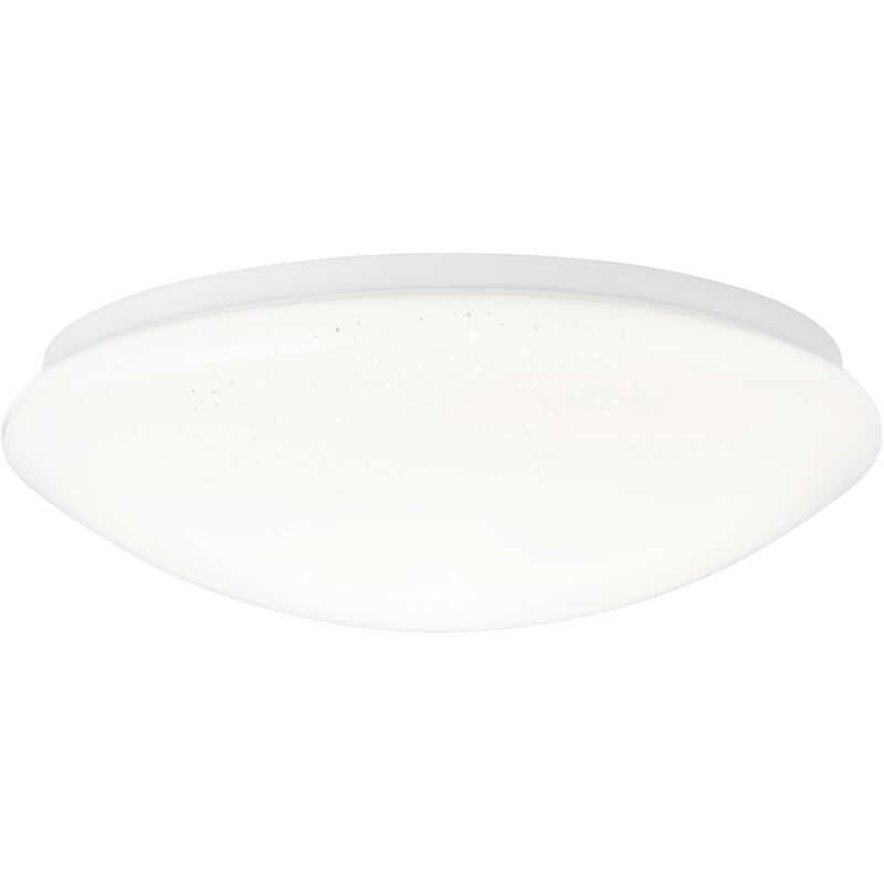 

lámpara Fakir Starry LED aplique y plafón 38cm blanco/blanco frío | 1x LED de 20 W integrado, (1300lm, 4000K) | Escala A ++ a E | Mirada del cielo