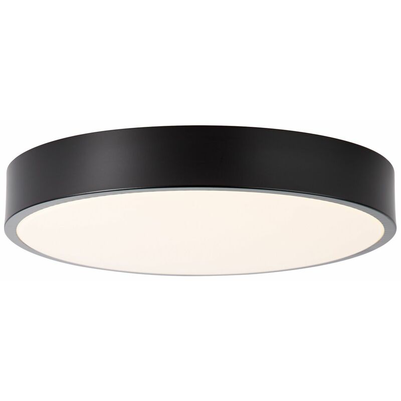 Lampe Slimline Led Deckenleuchte 33cm Weiß/schwarz 1x 12w Led Integriert, (800lm, 3000k) Energiesparend Und Langlebig Durch Led-einsatz - Brilliant