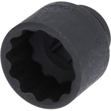 BRILLIANT TOOLS 1/2" douille à chocs douze pans 32 mm courte - BT022682