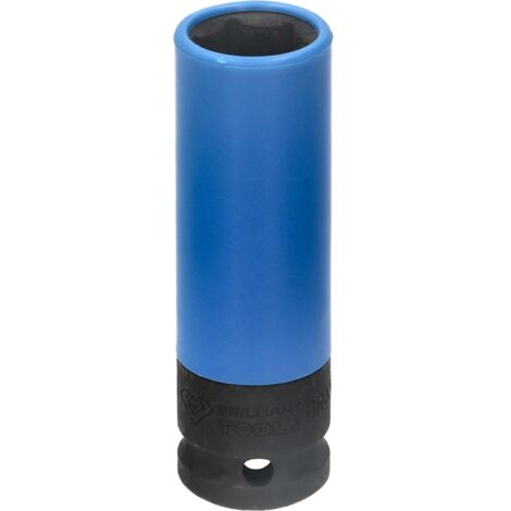 BRILLIANT TOOLS 1/2" Douille en aluminium pour jantes 17 mm - BT691006