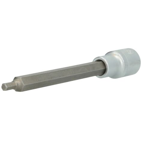 Brilliant Tools 1/2 Innensechskant Bit-Stecknuss, 140 mm lang, 5 mm