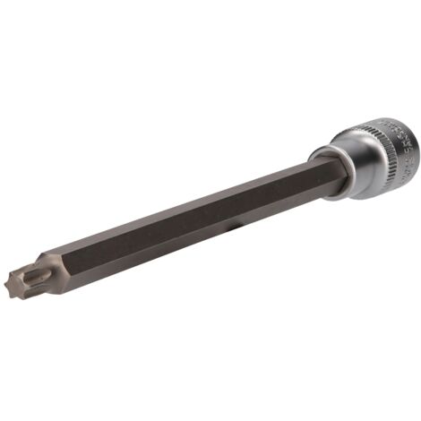 Brilliant Tools 1/2 Torx-Bit-Stecknuss, 200 mm lang, T45