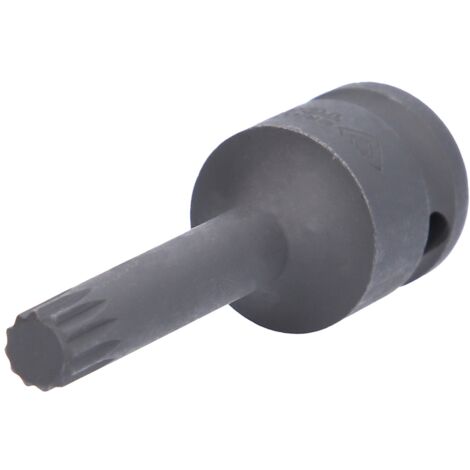 BRILLIANT TOOLS 1/2&quot Kraft-Bit-Stecknuss XZN M10 - BT022614