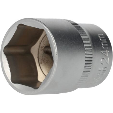 BRILLIANT TOOLS 1/2&quot Sechskant-Stecknuss 24 mm - BT022815