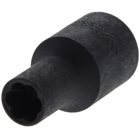 BRILLIANT TOOLS 1/2&quot Spiral-Profil-Stecknuss 10 mm - BT026001