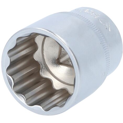 BRILLIANT TOOLS 1/2&quot Zwölfkant-Stecknuss 30 mm - BT022430