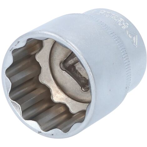 BRILLIANT TOOLS 1/2&quot Zwölfkant-Stecknuss 32 mm - BT022432