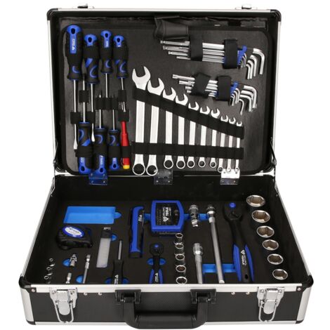 Brilliant Tools 1/4 + 1/2 Universal-Werkzeug-Satz, 143-tlg.