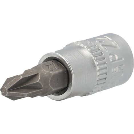 BRILLIANT TOOLS 1/4" douille de tournevis Pozidriv PZ2 - BT020802
