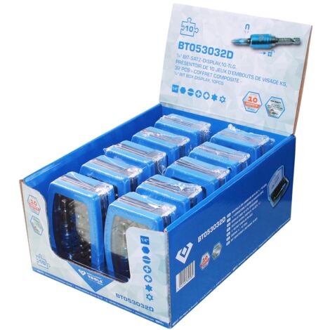 BRILLIANT TOOLS Bit-Satz 32tlg.. Display 10 Stk - BT053032D