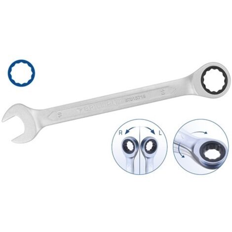 Brilliant Tools  BT013727 Ratschenringschlüssel, 27 mm