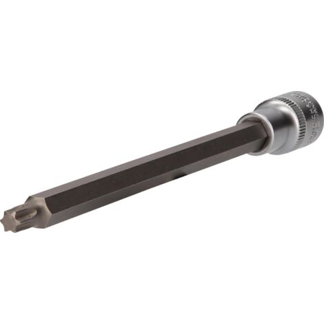 BRILLIANT TOOLS BT022711 Bussola a inserto Torx 1/2", lunga 200 mm, T45 [Powered by KS TOOLS]