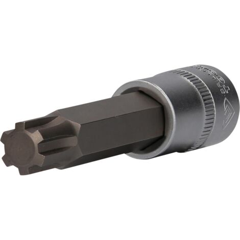 BRILLIANT TOOLS BT022738 Bussola a inserto RIBE 1/2", lunga 100 mm, M14 [Powered by KS TOOLS]
