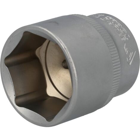 BRILLIANT TOOLS BT022818 Bussola esagonale 1/2", 32 mm [Powered by KS TOOLS]