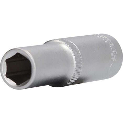 BRILLIANT TOOLS BT022822 Bussola esagonale 1/2", versione lunga, 12 mm [Powered by KS TOOLS]