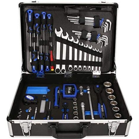 BRILLIANT TOOLS BT024143 Serie di utensili universali 1/4" + 1/2", 143 pz [Powered by KS TOOLS]