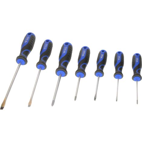 BRILLIANT TOOLS BT033007 Serie giraviti, 7 pz, intaglio, PH [Powered by KS TOOLS]
