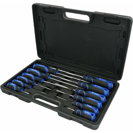 BRILLIANT TOOLS BT033012 Serie giraviti, 12 pz, Intaglio, PH [Powered by KS Tools]