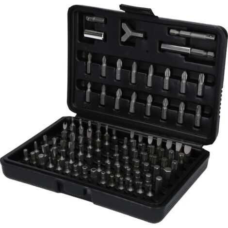 BRILLIANT TOOLS BT053100 Set di Inserti, 100 pz [Powered by KS Tools]