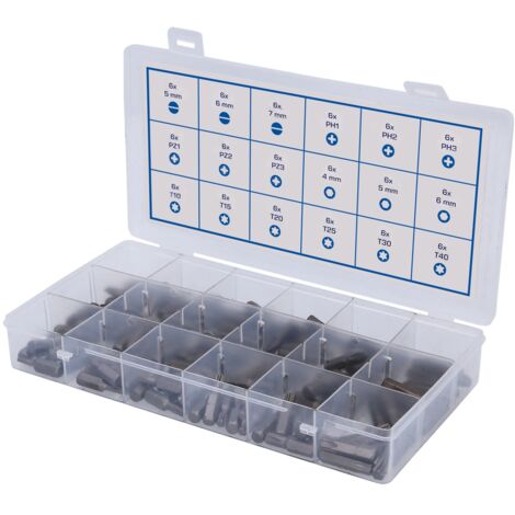 Brilliant Tools BT053108 Bit-Sortiment, 108-tlg