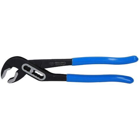 BRILLIANT TOOLS BT064911 Pinza regolabile per tubi 7", 175 mm [Powered by KS TOOLS]