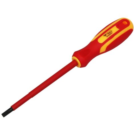 Brilliant Tools  BT068004 VDE Schraubendreher Schlitz 5,5 x 125 mm