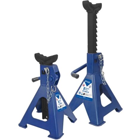 Brilliant Tools  BT180010 Unterstellböcke (Paar) mit Schnellentriegelung, 2 Tonn