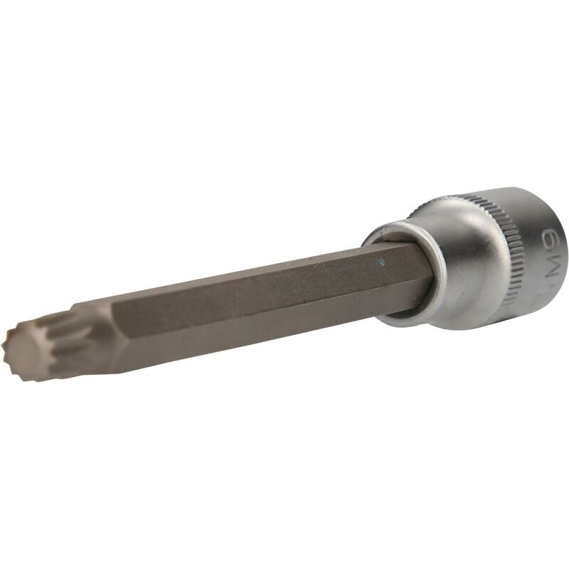 Image of Brilliant Tools - BT022953 Bussola a inserto millerighe 1/2, lunga 140 mm, M9 [Powered by ks tools]