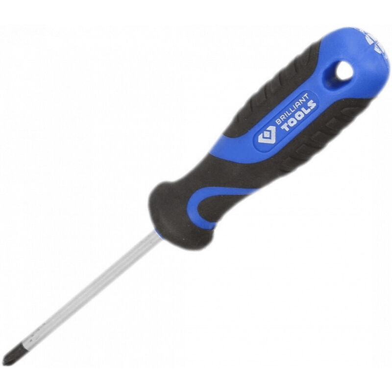 

Brilliant Tools - Destornillador Phillips PH1, longitud 80 mm