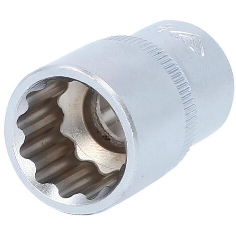 BRILLIANT TOOLS Douille 1/2" 12 pans 18 mm - BT022418