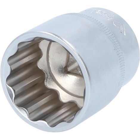 BRILLIANT TOOLS Douille 1/2" 12 pans 30 mm - BT022430