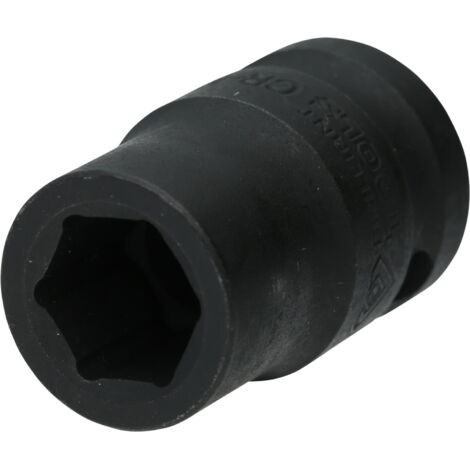 BRILLIANT TOOLS Douille de force 1/2" hexagonale 13 mm court - BT022634