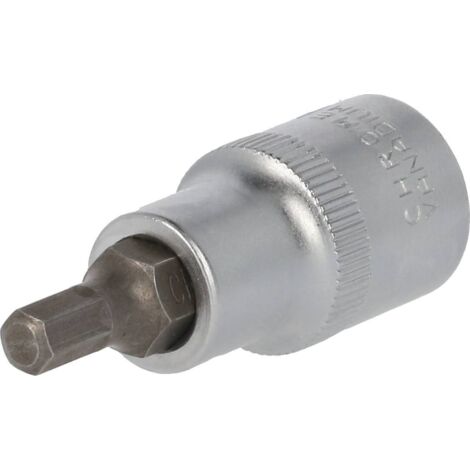 BRILLIANT TOOLS Douille d'embout hexagonal 1/2" 55 mm de long 6 mm - BT022861