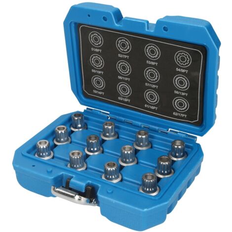 BRILLIANT TOOLS Felgenschloss-Sortiment für VW 12tlg. - BT691190