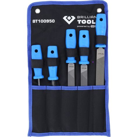 BRILLIANT TOOLS Jeu de limes 5 pièces - BT100950