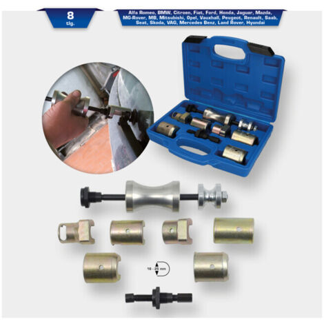 BRILLIANT TOOLS Jeu d'extracteurs de bras d'essuie-glace 8 pièces - BT681000