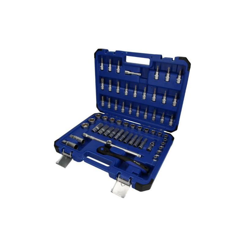 

Juego de llaves y trinquetes 3/8' - 61 pzas - BT021061 - Brilliant Tools