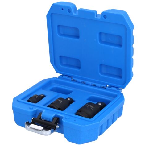 Brilliant Tools Kraft-Kugelgelenk-Satz 1/4 + 3/8 + 1/2, 3-tlg.