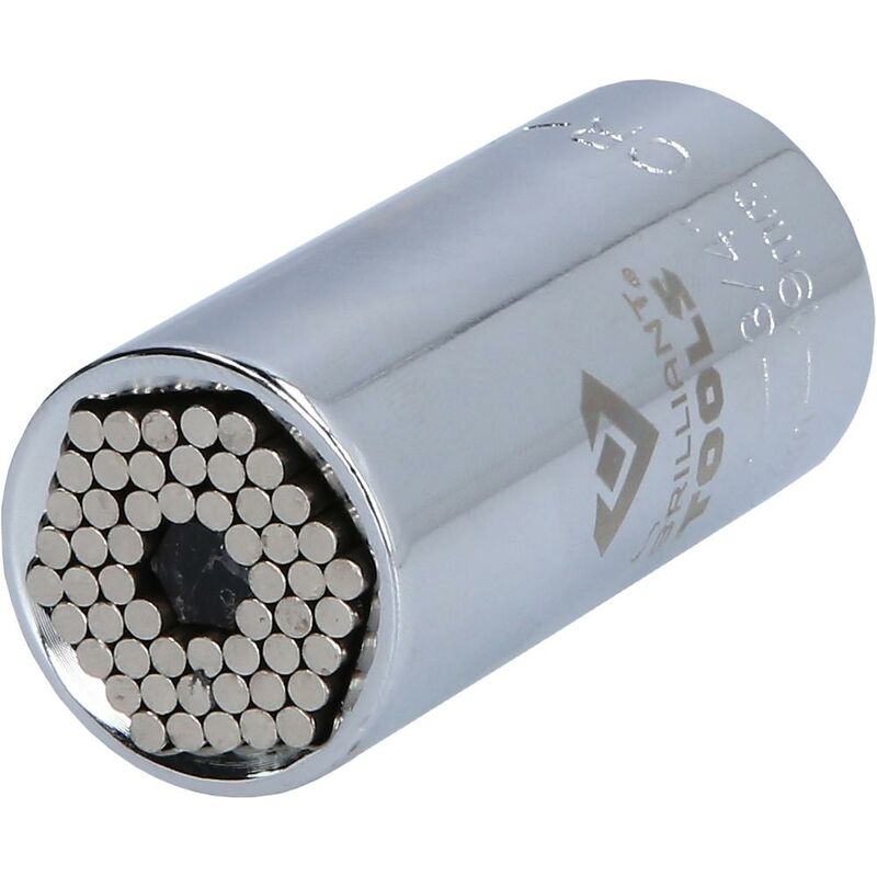 

Brilliant Tools Llave de vaso universal 3/8', 7 - 19 mm