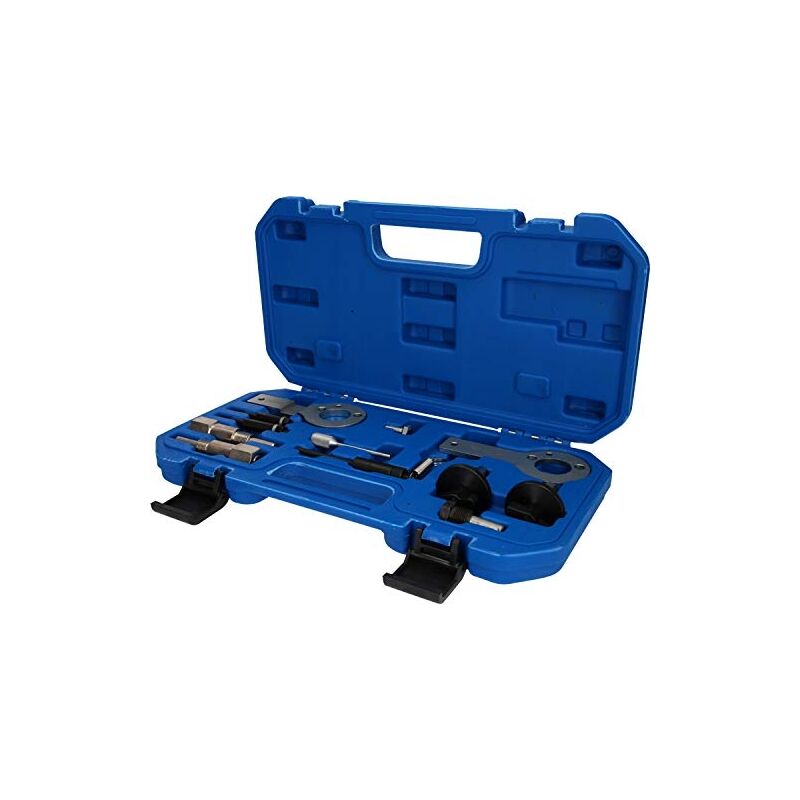 Brilliant BT592500 fiat 12 pièces opel kit d'outils de réglage du moteur, bleu/noir - Brilliant Tools