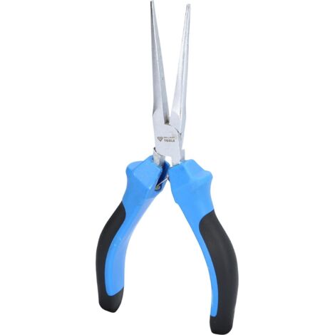 Brilliant Tools Pince à bec demi-rond droit pour mécanique de précision