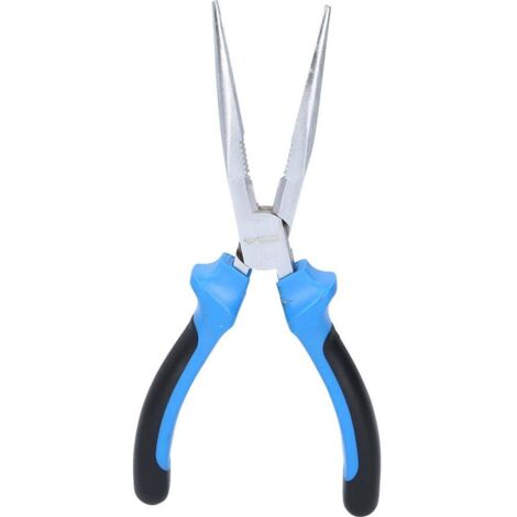Brilliant Tools – Pince à bec pointue 200 mm – Mors dentés et partie coupante – Acier chrome vanadium – Conception ergonomique pour accès étroit