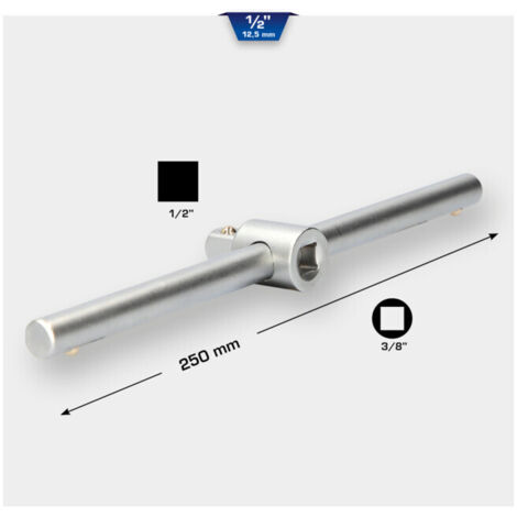 BRILLIANT TOOLS Poignée coulissante 1/2" - BT022901