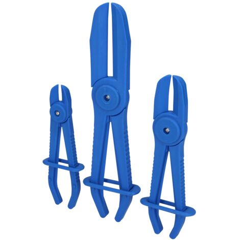 Brilliant Tools Schlauch-Abklemm-Zangen-Satz, gerade, 3-tlg.