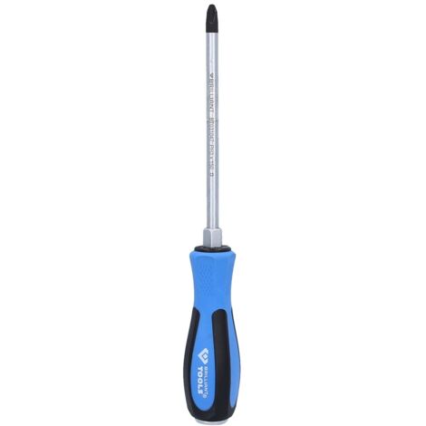 Brilliant Tools Schraubendreher Kreuzschlitz mit Schlagkappe, PH3 x 150 mm