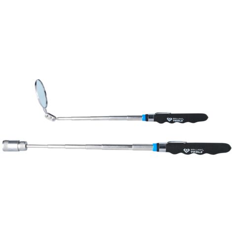Brilliant Tools Teleskop-Spiegel und Magnetheber-Satz, 2-tlg.
