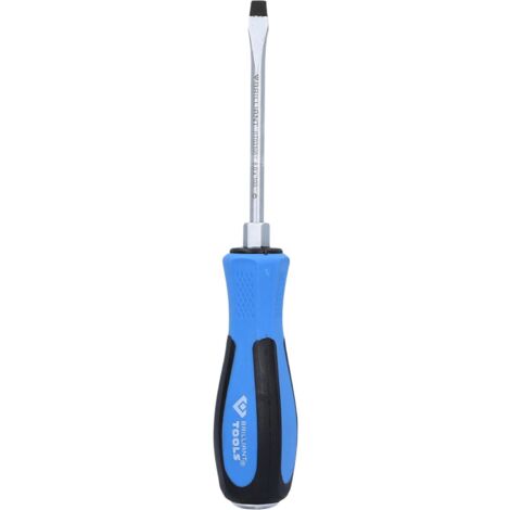 BRILLIANT TOOLS Tournevis à fente avec capuchon de frappe 6,0 x 100 mm - BT031051
