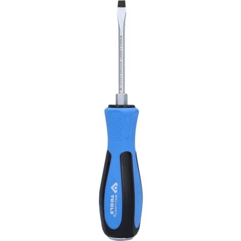 BRILLIANT TOOLS Tournevis plat avec embout de frappe 5,0 x 75 mm - BT031049