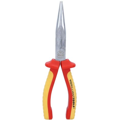 BRILLIANT TOOLS VDE Flachrundzange 208 mm - BT068012