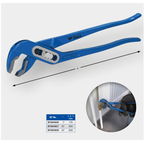 BRILLIANT TOOLS Wasserpumpenzange 12" 300 mm - BT064908